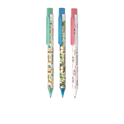 德国进口施耐德中性笔按动可换芯