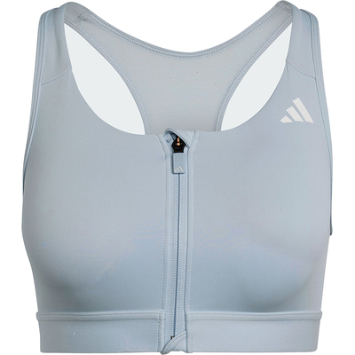 阿迪达斯女士拉链健身运动内衣