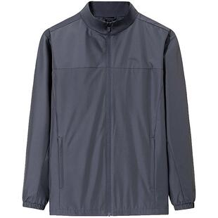 安踏行政夹克外套男装春季防泼水立领通勤休闲运动上衣152547625