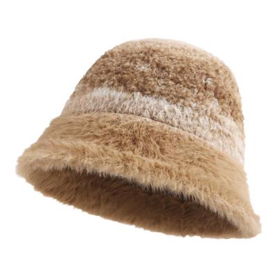 秋冬旷野之息毛绒渔夫帽