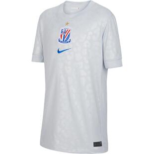 耐克2026赛季上海申花大童速干足球球衣春新款男女童NIKE IQ7312
