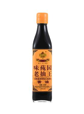 味莼园瓶装贵州特产老抽酱油
