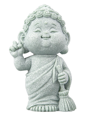 逗兽记青砂石摆件国潮桌面茶宠