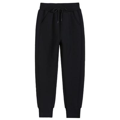 加绒加厚羊羔绒裤子女秋冬装外穿棉裤加肥加大高个子胖mm加长卫裤