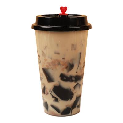 一次性奶茶杯果汁磨砂杯