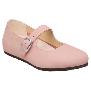BIRKENSTOCK勃肯德国进口新品女款绒面革Santa Clarita玛丽珍单鞋