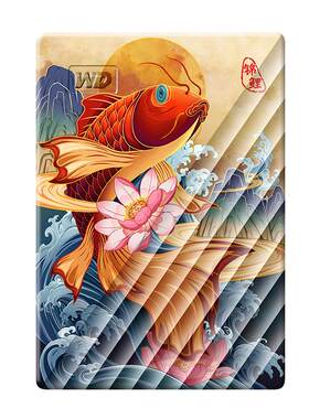 WD西部数据5T移动硬盘生肖祥瑞篇