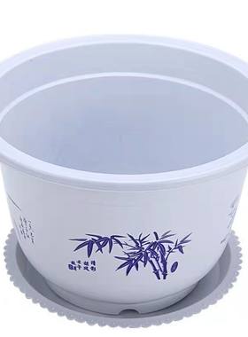 圆形塑料花盆绿萝草莓育苗盆特大