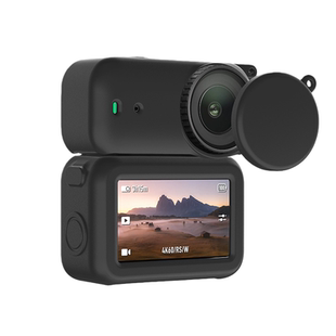 适用于大疆DJI Osmo Nano拇指运动相机镜头保护盖机身防摔防刮蹭全包硅胶保护套便携保护壳钢化膜防护配件