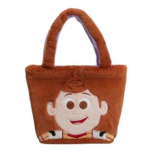 迪士尼Potdemiel蜂蜜罐玩具总动员胡迪巴斯光年翻翻毛绒手提包袋