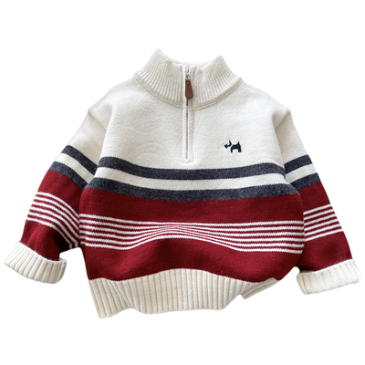 加厚儿童毛衣冬季半高领保暖线衣