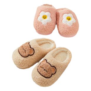 儿童棉拖鞋2026新款秋冬宝宝室内拖鞋毛毛棉鞋保暖家居鞋男童女童