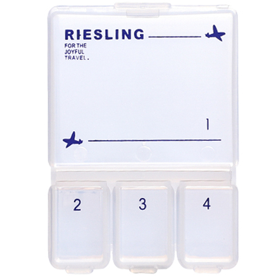 小格便携式透明装可放口袋存储盒