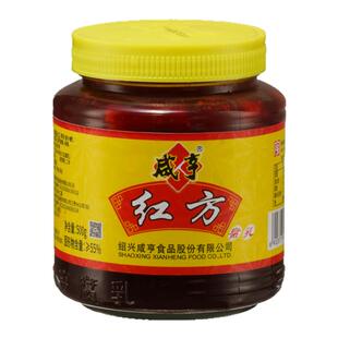 咸亨红方腐乳500g正宗绍兴特产老字号豆腐乳霉豆腐早餐下饭菜调味