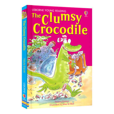 Usborne Reading Collection The Clumsy Crocodile 尤斯伯恩 笨拙的鳄鱼 桥梁书 图画书 故事绘本 精装 英文原版进口儿童图书
