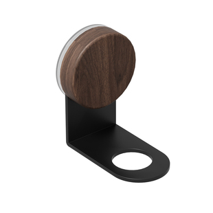 胡桃木吸盘沐浴露置物架卫生间浴室洗发水支架免打孔洗手液挂壁器