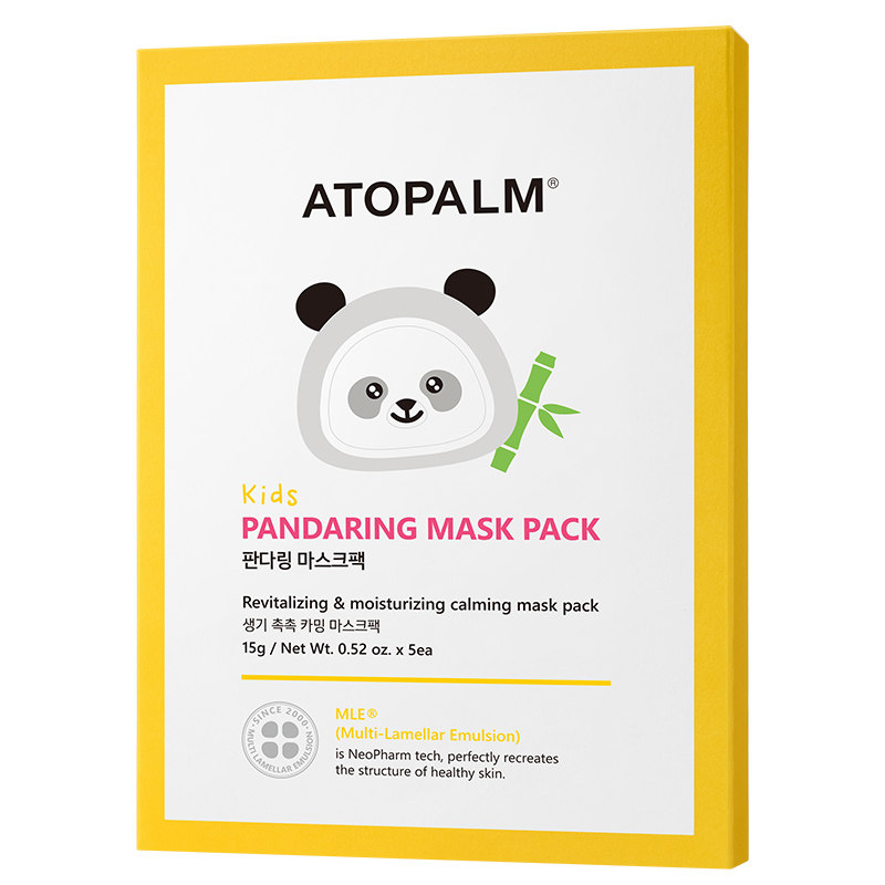 ATOPALM爱多康熊猫水润儿童面膜