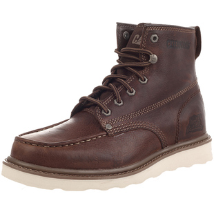 CAT男鞋 高帮卡特潮流英伦休闲秋冬牛皮马丁靴工装鞋P721410