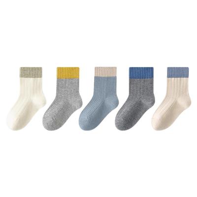 儿童袜子男童秋冬季加厚防臭棉袜