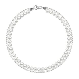 杨紫同款珍珠项链双层叠戴缠绕轻奢毛衣高级感通勤简约锁骨颈链