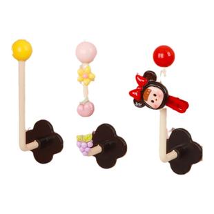 卫生间发圈发箍发绳收纳架墙上壁挂首饰发饰发夹头绳多巴胺挂钩