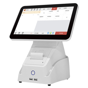 来钱快餐饮收银机一体机商用奶茶店饭店餐厅点餐机收款机收银系统