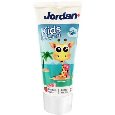 JORDAN儿童牙膏清洁清新口气