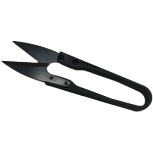 鹰牌塑柄纱剪家用十字绣线头服装厂小号剪刀u型线剪纺织专用剪子