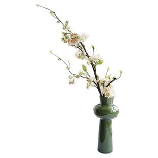 高档仿真花海棠花树枝假花摆设客厅餐桌花装饰中式摆花拍照道具