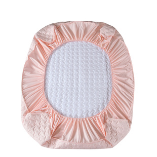 全棉床笠单件纯棉床垫套加厚夹棉席梦思防滑保护套1.8m全包床罩套