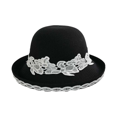 春夏蕾丝草帽女大檐防晒沙滩帽