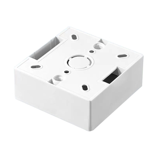 加厚86型开关插座明装暗装底盒PVC接线盒通用插座底盒阻燃加高