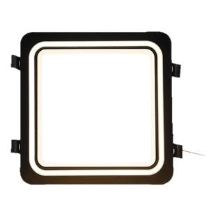 led方形筒灯蜂窝大板吊顶嵌入式厨房卫生间天花板20x20方灯19x19