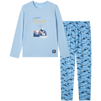 舒雅莫代尔男童家居服套装