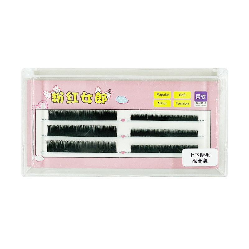 初学者自己嫁接睫毛套装睁眼种睫毛工具全套自然仿真柔软日系单根