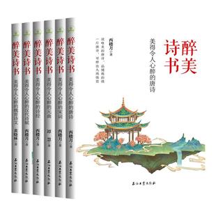醉美诗书.美的令人心醉的《唐诗》《宋词》《元曲》《诗经》《汉代诗赋》《魏晋诗文》套装共6册中国古典诗词感发