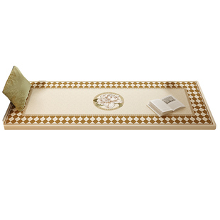 洛美丹顿美式复古飘窗垫2025新款防滑窗台垫可定制阳台坐垫艾格尼