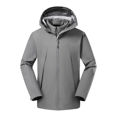 2025秋冬户外套羽绒三合一冲锋衣