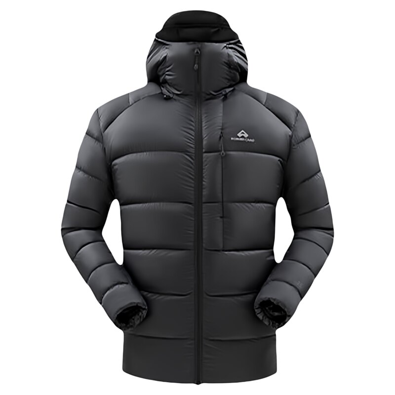 【雪狐150鹅绒服】拓路者800蓬羽绒服男款冬季防风连帽轻薄外套