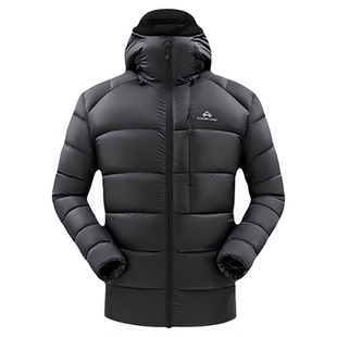 【雪狐150鹅绒服】拓路者800蓬羽绒服男款冬季防风连帽轻薄外套