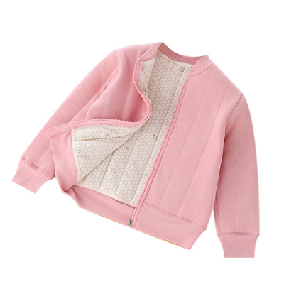 儿童保暖外套加绒加厚校服神器