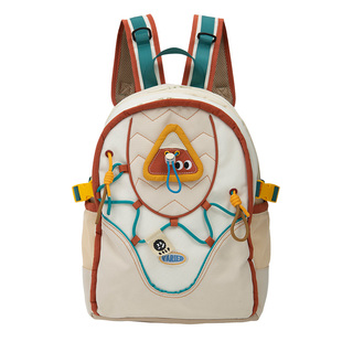 若素良品原创可爱双肩登山背女学生电脑书包多功能大容量休闲旅行