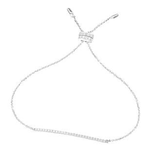 自营APM MONACO一字手链女情人节夏季简约长条手镯七夕礼物