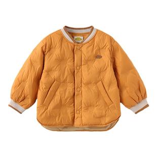 moimoln小云朵童装冬季儿童轻薄羽绒服男童女童冬装外套