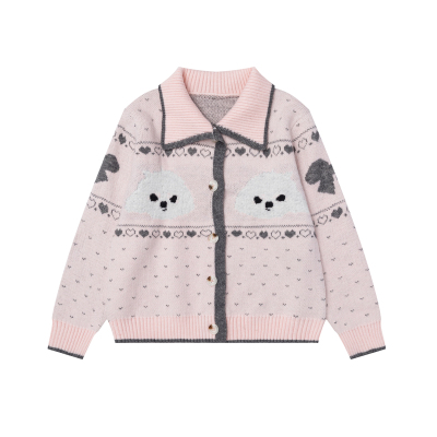 橘子树在哪儿圣诞穿搭针织开衫