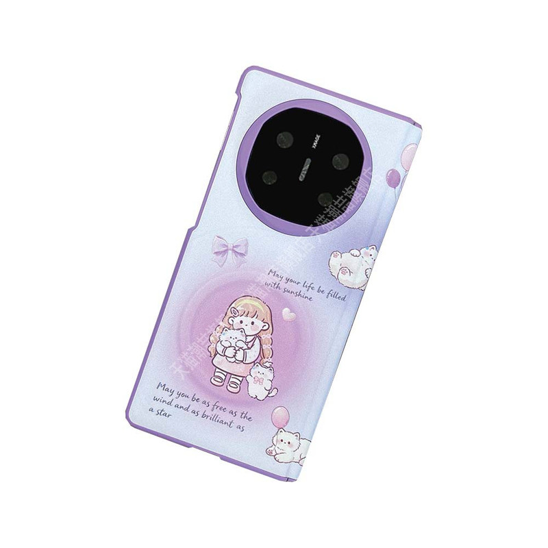 适用华为x6pc贴皮革卡通手机壳