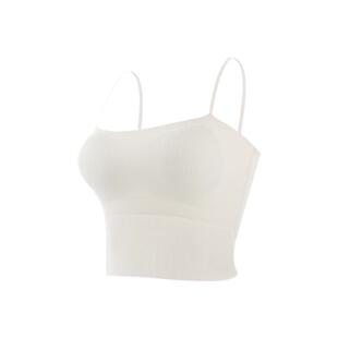 芬腾吊带背心女带胸垫一体式美背冰丝无痕内衣打底内搭可外穿文胸