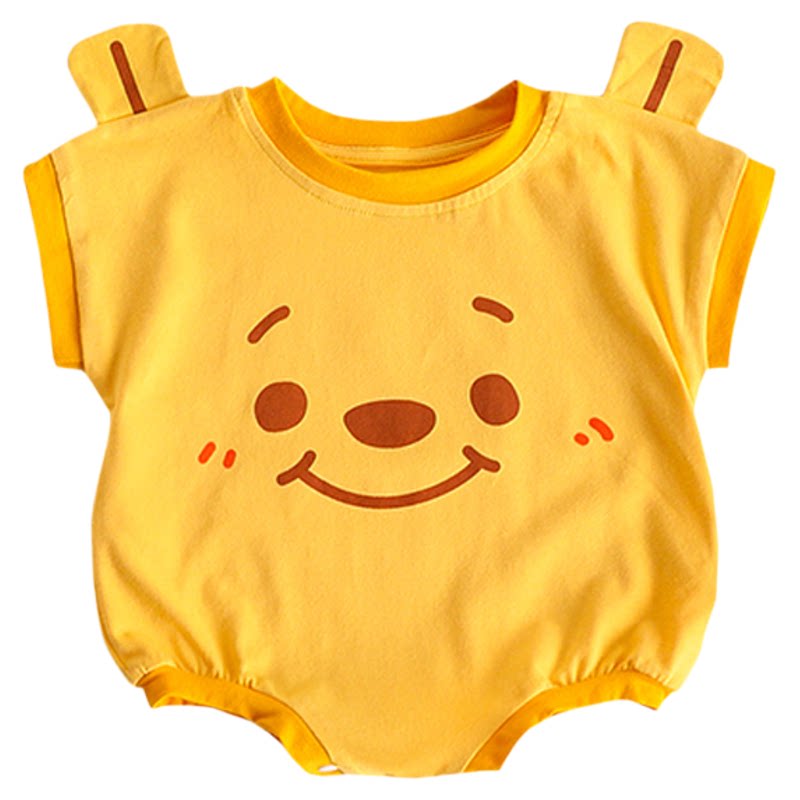 婴儿衣服薄款男女宝宝短袖哈衣