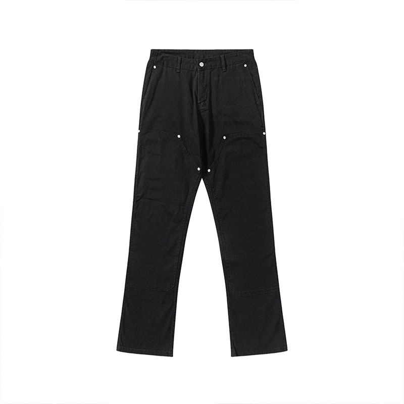 ANYWEAR 秋季微喇vibe伐木裤男复古cleanfit显瘦休闲裤卡哈特b01