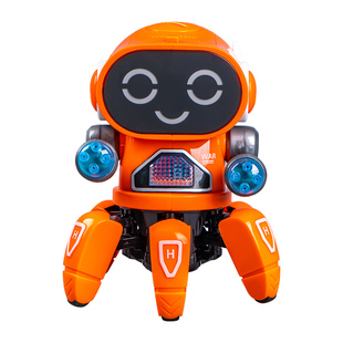 儿童电动机器人会唱歌跳舞的动跑玩具宝宝哄娃神器婴儿小男孩智能